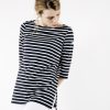 Dames Kleding Saint James | Saint James Phare Navy/Neige