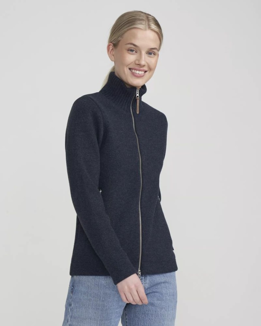 Dames Kleding Holebrook | Holebrook Claire Fullzip Wp Chambray