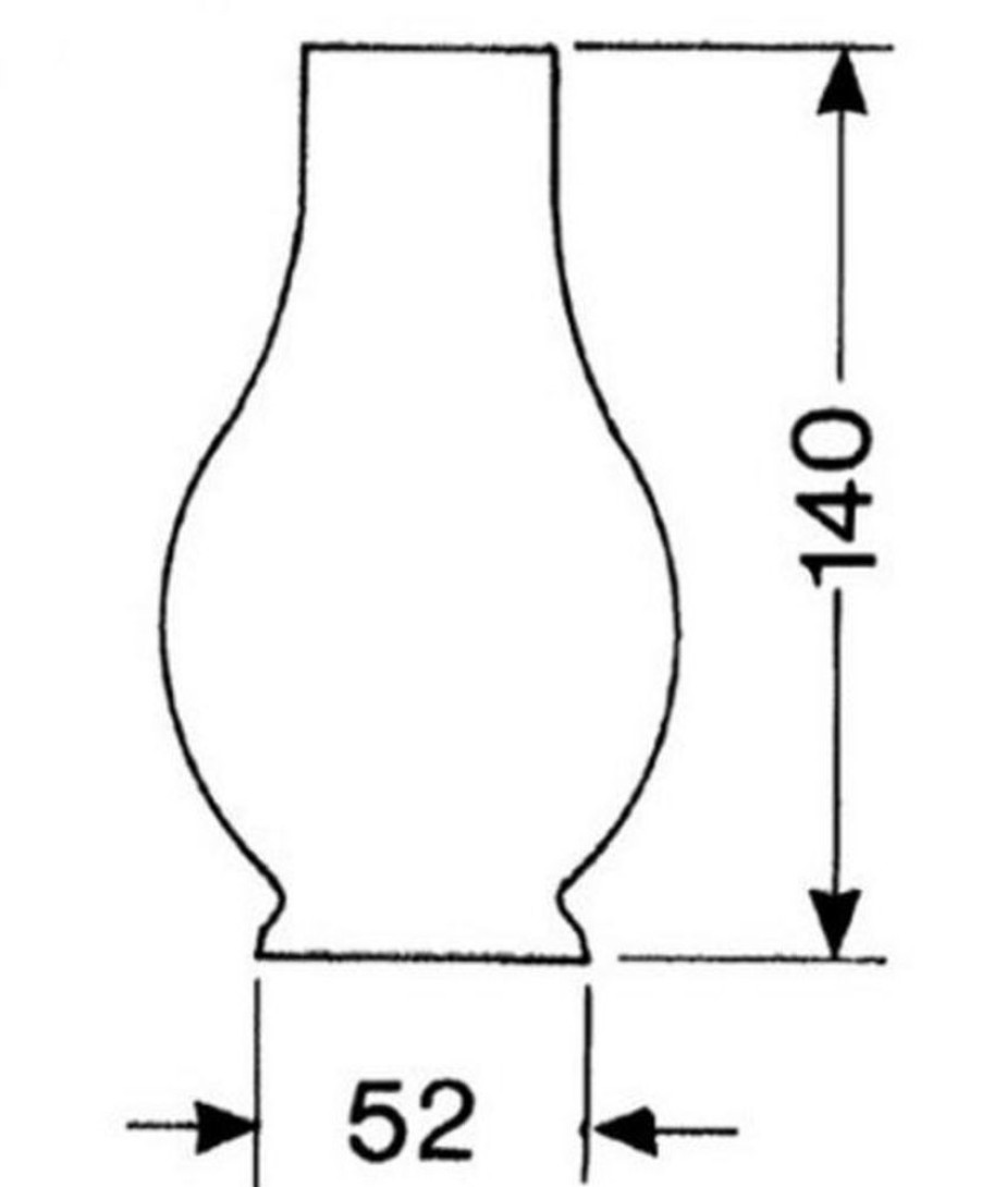 Watersport lampenglas | Lampenglas Voor Dhr Hutslingerlamp/Captain'S Lamp