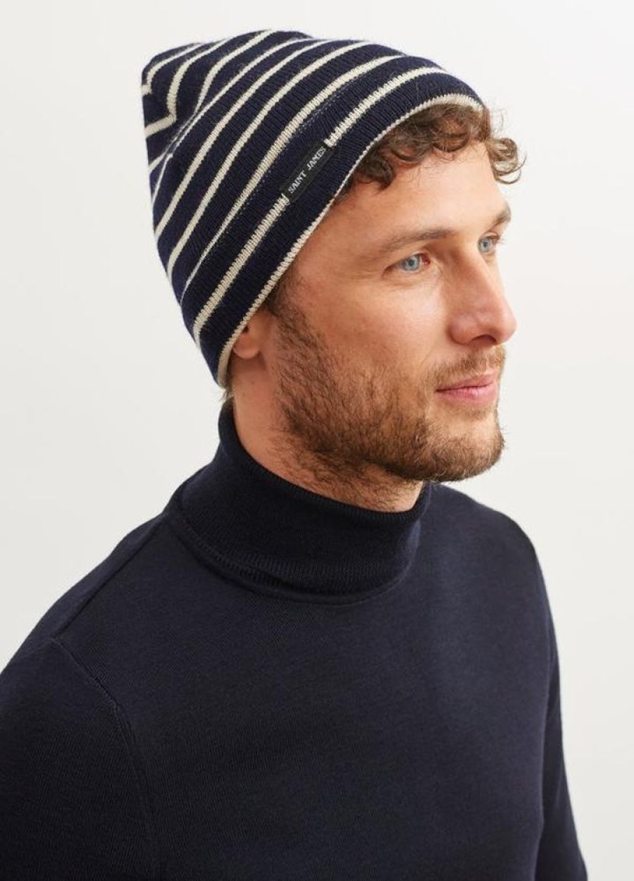 Accessoires Saint James | Saint James Bonnets Rayes Volwassen