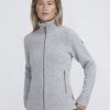 Dames Kleding Holebrook | Holebrook Claire Fullzip Wp Grijs Gemeleerd