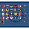 Maritieme Lifestyle Placemat | Placemat Seinvlaggen