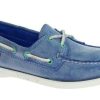 Bootschoenen & Laarzen Sebago | Sebago Docksides Blue Waxed Suede