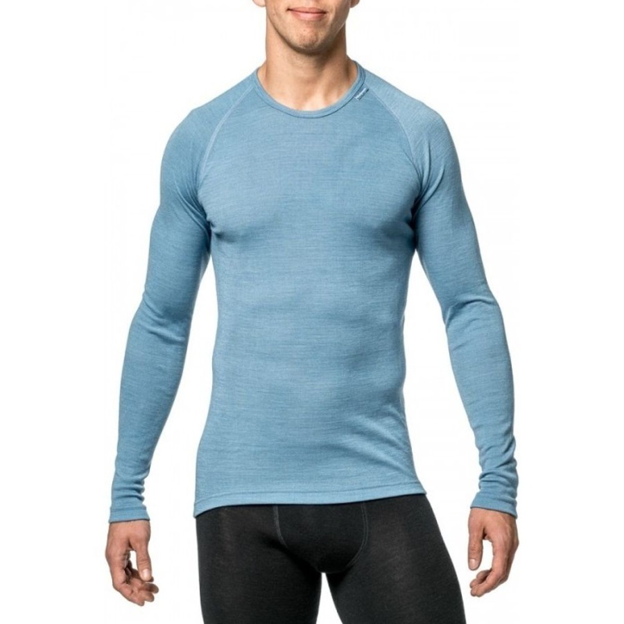 Dames Kleding Woolpower | Woolpower Crewneck Lite Nordic Blue