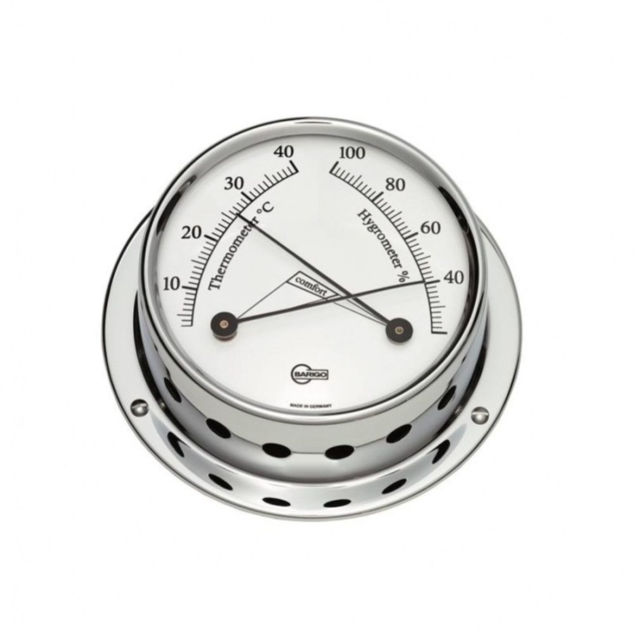 Maritieme Lifestyle Scheepsbarometer | Barigo Tempo S Comfortmeter 9710Cr