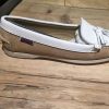 Bootschoenen & Laarzen Sebago | Sebago Janet Suede/Leer Beige/Wit