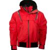 Zeilkleding Imhoff | Imhoff Zip Top Jack Vpr-15 Rood/Antra