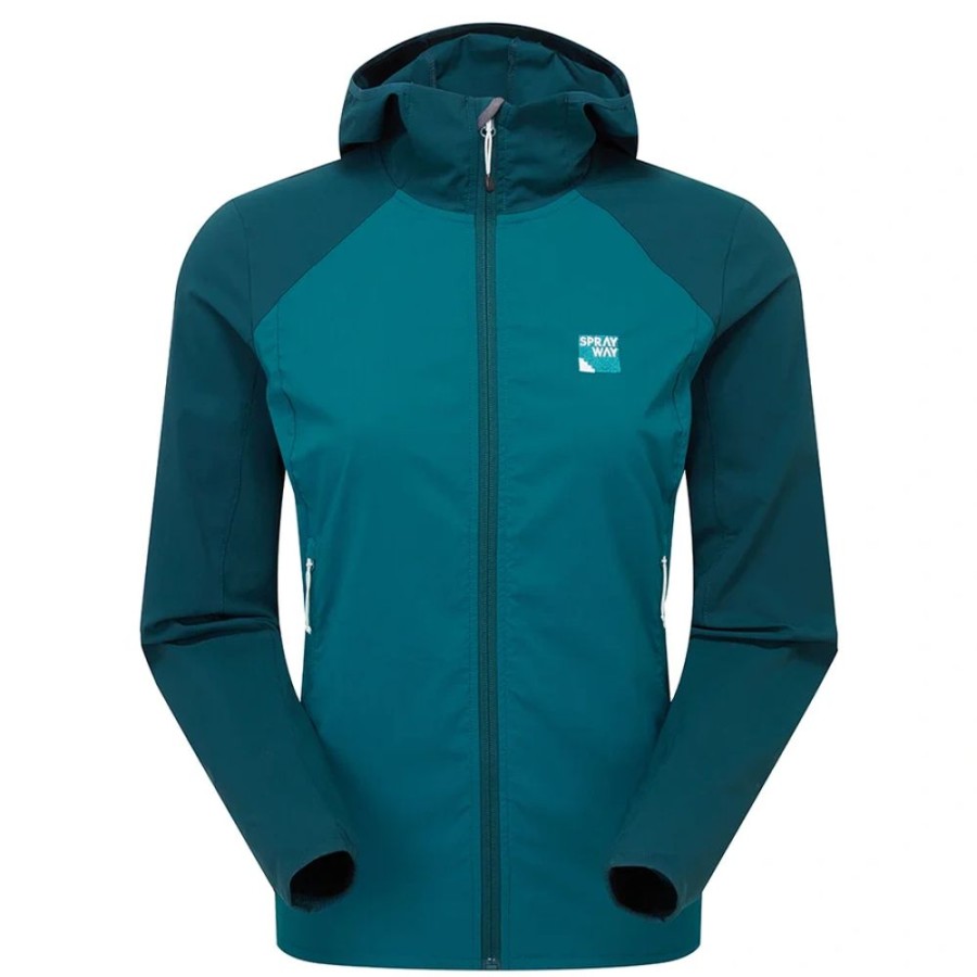 Dames Kleding Sprayway | Sprayway Charn Hoody Softshell